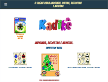Tablet Screenshot of kadike.com.br